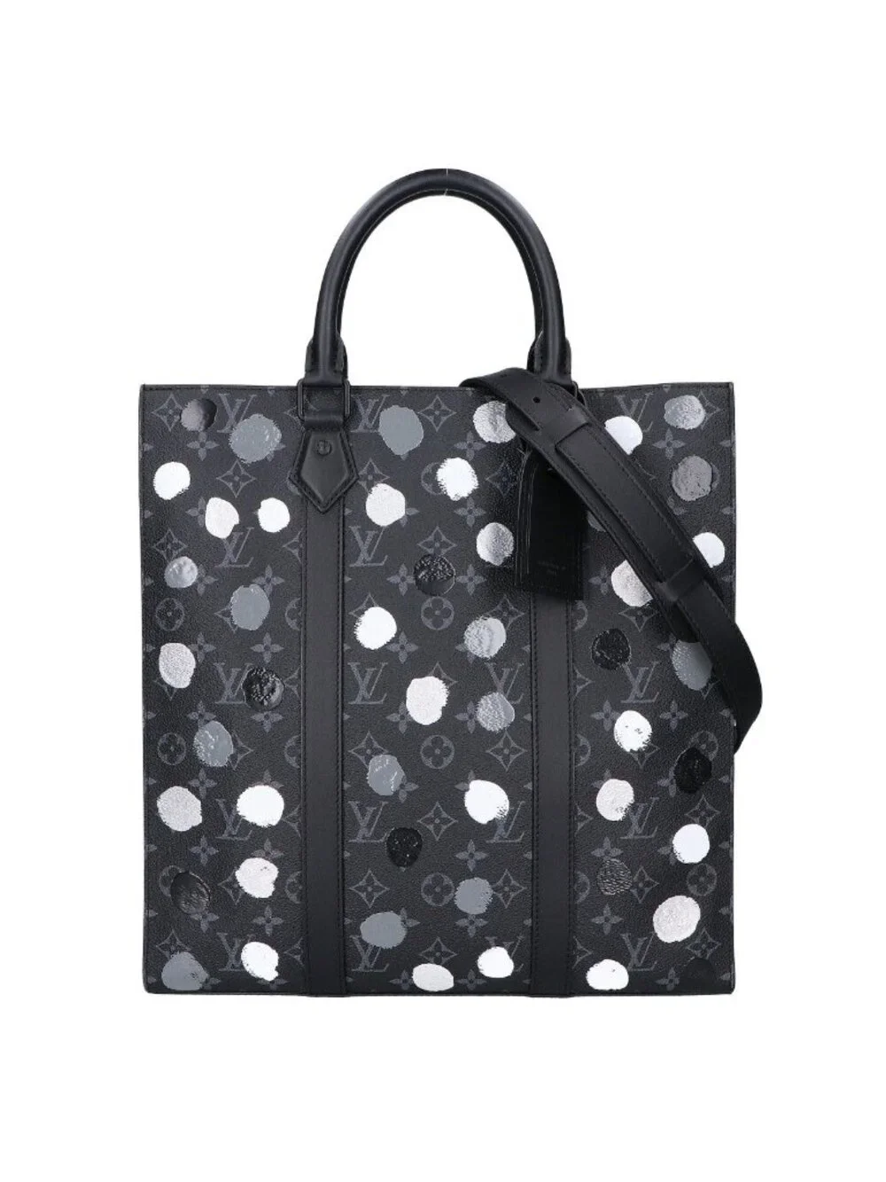 Louis Vuitton YK Yayoi Kusama Sac Plat 2-Way Tote Bag